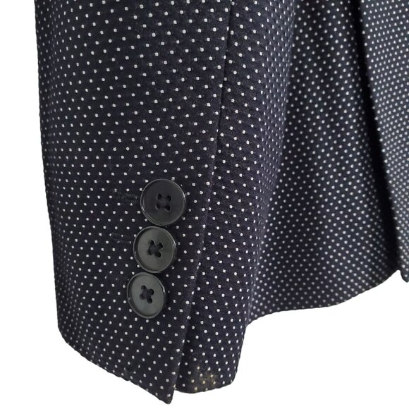 Lord & Taylor Laboratory Men's Size 44R Sportcoat Blazer Micro Polka Dot 2 Butto - Picture 10 of 14